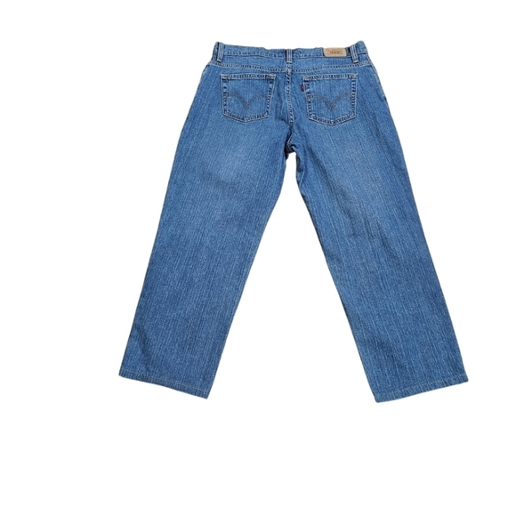 Levi 560 Cropped Jeans Size 12M - Picture 2 of 5